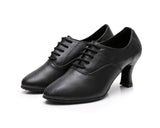 Customized Heel Dance Shoes | Black Modern Latin Dance Shoes | Women's Salsa Dance Shoes | Danceshoesmart