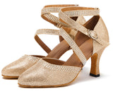 Women's Latin Dance Shoes | Modern Rhinestone Dance Shoes | Danceshoesmart