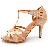 Ballroom Party Dance Shoes | Satin Salsa Latin Dance Shoes | Customized Shoes | Danceshoesmart