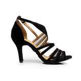 Women Dance Shoes | Net Latin Tango Salsa Ballroom Shoes |  Ladies Girls Party Shoes | Danceshoesmart
