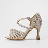 Soft Sole Indoor Latin Ballroom Salsa Dance Shoes For Women