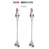 Breast Clamp Vagina Clamp Pendant Butterfly Clamp Sex Toy Female Adult Products Couple Nipple Stimulation Sucker Nipple Clip