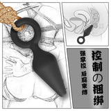 Kunai silicone pull-tab anal plug ますたーべーしょん ヴァギナ アナル 항문dildo anal expander huge anal toys butt plug for women BDSM jugete sexual