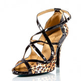 Leopard Women Dance Shoes | Tango Salsa Ballroom Dance Shoes | High Quality | Danceshoesmart