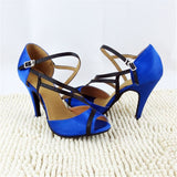 Latin Dance Shoes | Satin Ballroom Dancing Shoes | Women's Salsa Shoes | Danceshoesmart