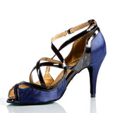 Customized Dance Shoes | Women's Latin Ballroom Salsa Shoes | Satin | Danceshoesmart
