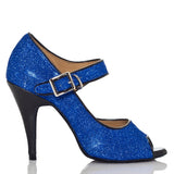<transcy>Zapatos de baile latino con purpurina | Zapatos de baile de salón para mujer | Shinning | Danceshoesmart</transcy>