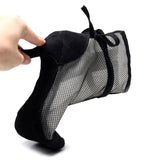 Soft Sole Dance Shoes Red Black Women High Heeled Tango Ballroom Dance Boots Girls Mesh Salsa Dancing Shoes
