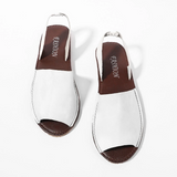 <transcy>Verano Mujer Chanclas Artificial Suede Peep Plus Size Toe Slip on Sandals</transcy>