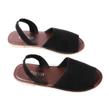 <transcy>Verano Mujer Chanclas Artificial Suede Peep Plus Size Toe Slip on Sandals</transcy>
