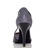 Glitter Women's Dance Shoes | Customizable Heel | Latin Ballroom Salsa Dancing Shoes | Danceshoesmart