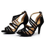 Women Dance Shoes | Net Latin Tango Salsa Ballroom Shoes |  Ladies Girls Party Shoes | Danceshoesmart