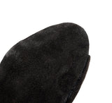 Women Dance Shoes Black White Suede Rhineston Dance Boots for Girls Soft Sole Salsa Dance Shoes for Wedding Sandals