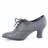 <transcy>Zapatos de baile de salón para mujer, zapatos de tacón alto para enseñar, práctica</transcy>