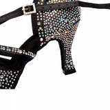 <transcy>Latin Jazz Salsa Zapatos de baile de salón Mujeres Niñas Sandalias Zapatos de diamantes de imitación sexy</transcy>