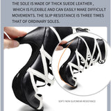 Black White Latin Ballroom Dance Boots Suede Soft Sole Indoor Professional Party Tango Salsa Dancing Shoes