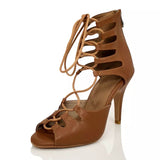 Women Dance Shoes Salsa Jazz Indoor Plus Size Latin Ballroom Party Dance Shoes Boots