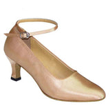 Comfortable Woman Latin Ballroom Modern Dance Shoes Satin Close Toe Shoes