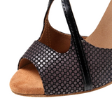 Women's Leatherette Customized Heel Latin Shoes Ballroom Dance Shoes Salsa Shoes
