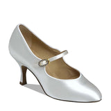 Modern Dance Shoes For Ladies Khaki White Elegance Latin Bllroom Dance Shoes For Ladies
