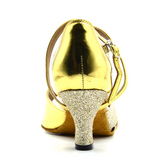 Latin Ballroom Dance Shoes For Women Soft Sole Girls Glitter Salsa Dance Sandals