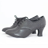 <transcy>Zapatos de baile de salón para mujer, zapatos de tacón alto para enseñar, práctica</transcy>