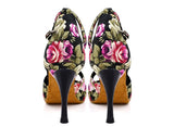 rofessional Latin Dance Shoes Women Ballroom Shoes Ladies Salsa Satin Soft Sole High Heel