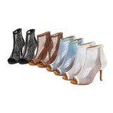 Jazz Salsa Ballroom Training Latin Dance Shoes Dance Shoes Party Dancing Boots For Women Girls