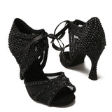 Woman Latin Dance Shoes Tango Rumba Samba Ballroom Professional Shoes Women Sandals High Heels