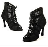 Quality Latin Dance Boots Ladies Girls Salsa Tango Indoor Sports Dance Shoes Professional Ballroom Shoes