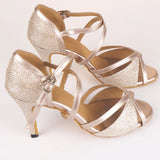 <transcy>De mujer Zapatos de baile latino de salón Zapatos de baile con purpurina</transcy>