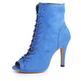 Latin Dance Boots Ladies Girls Salsa Tango Indoor Dance Shoes Ballroom Women Shoes