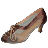 Satin Mesh Latin Dance Shoes For Women Peep Toe Ballroom Salsa Tango Dancing Shoes
