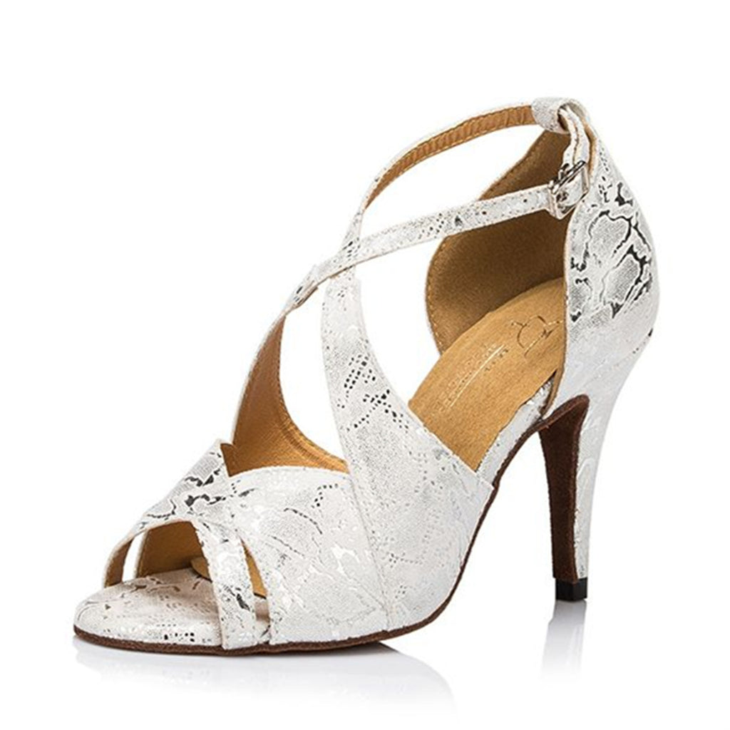 <transcy>Обувь для латинских танцев из искусственной кожи | Женская обувь для бальных танцев сальса | Высокое качество | Danceshoesmart</transcy>