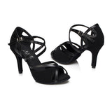 <transcy>Zapatos de baile para mujer | Zapatos de salón Net Latin Tango Salsa | Zapatos de fiesta para damas y niñas | Danceshoesmart</transcy>
