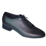 Men's Modern Tango Salsa Dance Shoes 2.5cm Heel Suede Soft Sole