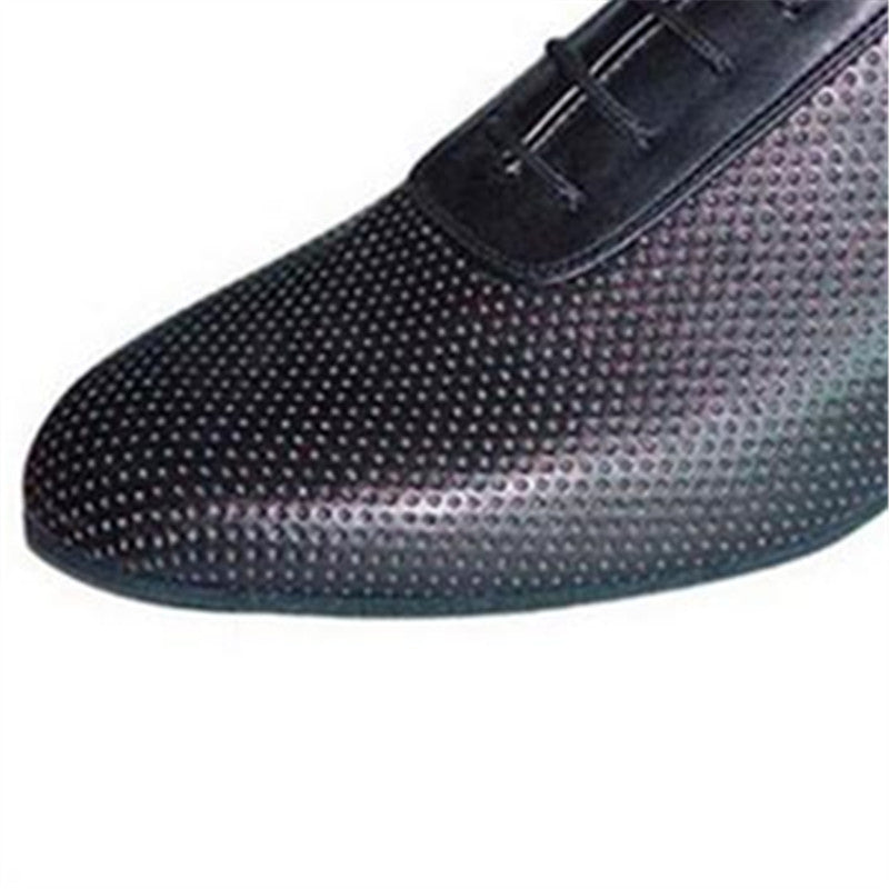 Men's Modern Tango Salsa Dance Shoes 2.5cm Heel Suede Soft Sole