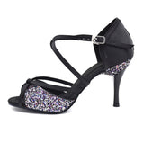 <transcy>Zapatos de baile para mujer | Zapatos de salón Net Latin Tango Salsa | Zapatos de fiesta para damas y niñas | Danceshoesmart</transcy>