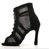 Quality Latin Dance Boots Ladies Girls Salsa Tango Indoor Sports Dance Shoes Professional Ballroom Shoes