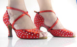 Latin Dance Shoes | Women Rhinestone Salsa Ballroom Dance Shoes | Danceshoesmart