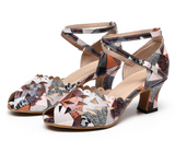 Girls Latin Dance Shoes For Women Soft Sole Ballroom Salsa Shoes For Wedding Party Ladies Bachata Salsa Dance Sandals