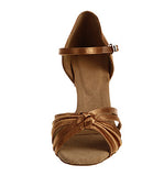 <transcy>Zapatos de baile latino para mujer | Zapatos de baile de salsa profesionales para salón de baile | Satinado | Danceshoesmart</transcy>