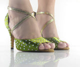 Latin Dance Shoes | Women Rhinestone Salsa Ballroom Dance Shoes | Danceshoesmart