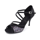 <transcy>Zapatos de baile para mujer | Zapatos de salón Net Latin Tango Salsa | Zapatos de fiesta para damas y niñas | Danceshoesmart</transcy>