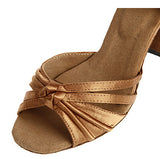 <transcy>Zapatos de baile latino para mujer | Zapatos de baile de salsa profesionales para salón de baile | Satinado | Danceshoesmart</transcy>
