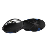 <transcy>Las mujeres practican Jazz Ballroom Latin Dance Shoes Girls Ladies Sport Dancing Shoes Sandalias de tacón alto</transcy>