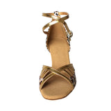 <transcy>Zapatos de baile latino de salón de leopardo para niñas mujeres zapatos de baile de fiesta de Tango Salsa profesional zapatos de tacón de alta calidad</transcy>