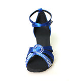 <transcy>Zapatos de baile latino para niña, mujer, dama, salón de baile profesional, Salsa, Tango, zapatos de baile para fiesta</transcy>