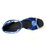 <transcy>Zapatos de baile latino para niña, mujer, dama, salón de baile profesional, Salsa, Tango, zapatos de baile para fiesta</transcy>