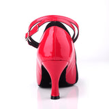 <transcy>Zapatos de baile latino para mujeres profesionales, zapatos de baile negros y rojos, sandalias, zapatos de tacones altos de Salsa, fiesta, deportes para adultos</transcy>